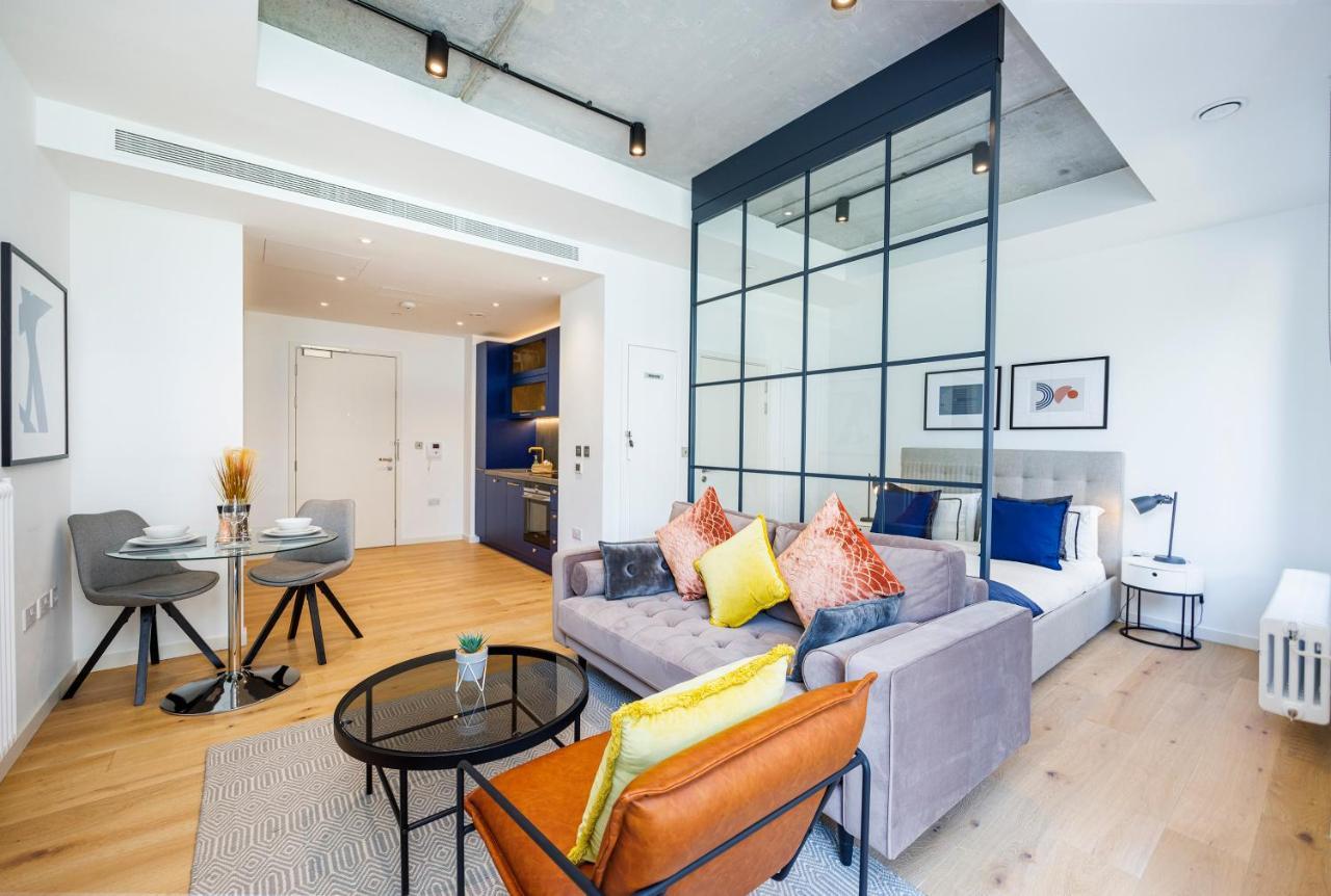Luxury Apartment-Business-Relocation-Canary Wharf Лондон Екстер'єр фото